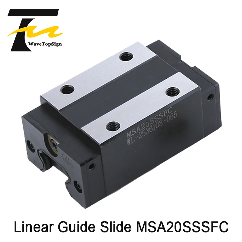 WaveTopSign линейная направляющая скользящий блок каретки MSA20S MSA20SSSFC высокая точность