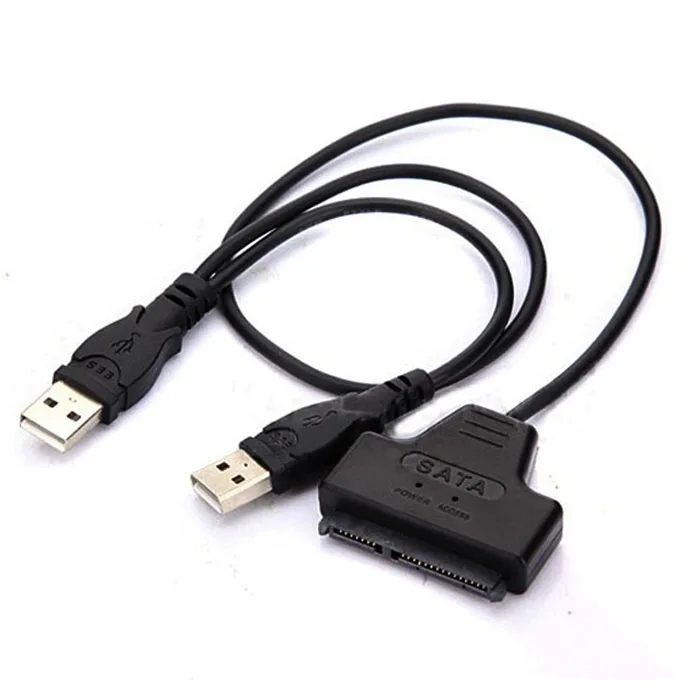 CARPRIE Новый USB 2 0 для SATA 7 + 15 Pin 22 адаптер кабель 5 &quotдюймовый жесткий диск HDD 90703 |