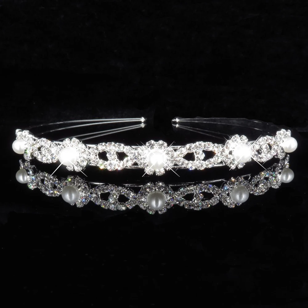 AINAMEISI модные свадебные аксессуары для волос женщин повязки с жемчугом и
