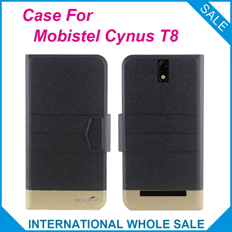 2016 супер! Защитный чехол Mobistel Cynus T8 5 видов цветов Заводская Прямая поставка
