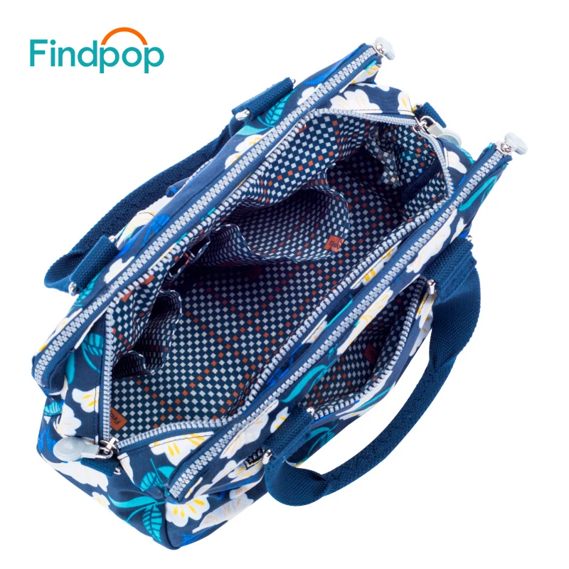 Сумка-тоут Findpop Женская водонепроницаемая нейлоновая с цветочным принтом | Багаж