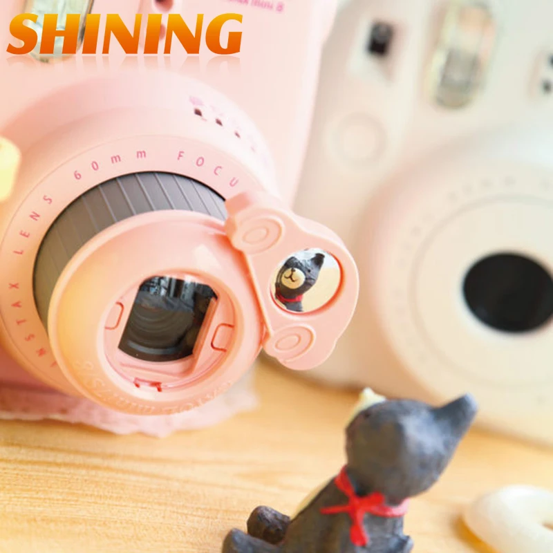 Белая пленка для Fuji Instax Mini 8 7S объектив съемки крупным планом зеркало селфи