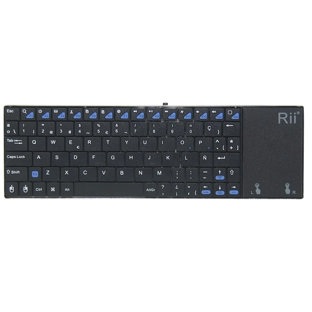 2 4G Беспроводная ультратонкая клавиатура QWERTY с сенсорной панелью