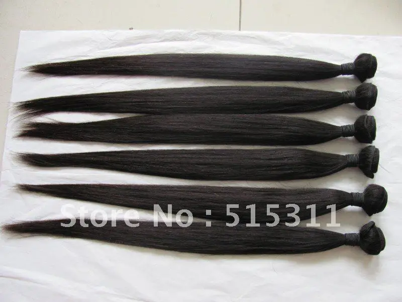 AAAA+Top quality 1b# 100% peruvian hair Virgin Remy Hair weaving|hair layer|hair ecthair products for men |
