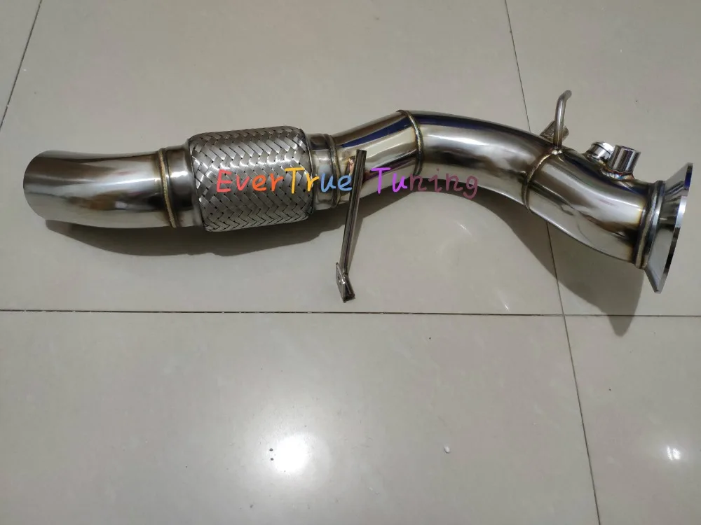 M57N2 turbo выпускная труба 335D E90 E91 E92 водосточная труба 535D E60 E61 635D E63 E64 X3 E83 X5 E70 X6 E71 в форме "Дэси" в 2,75''