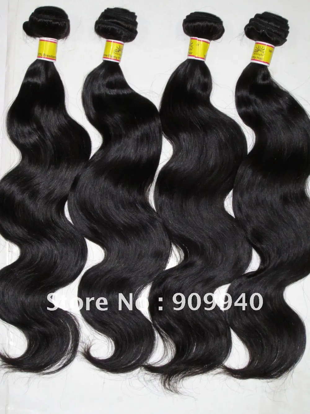 body wave 20+22+24 3pcs/lot * free shipping 100% natrual brazilian human hair extension virgin hair(95-100g/pcs) |