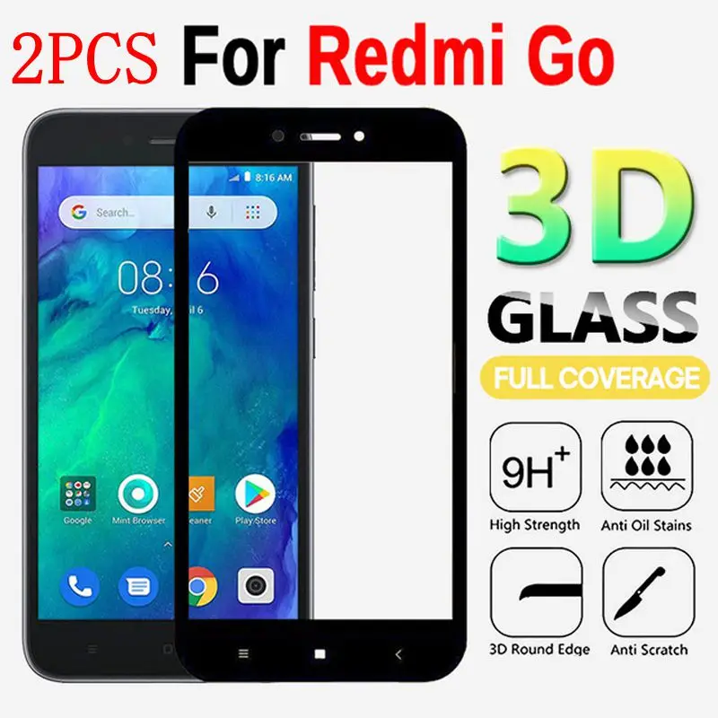 2 шт. полное покрытие закаленное стекло для Xiaomi Redmi 7 защитная пленка экрана 6 26