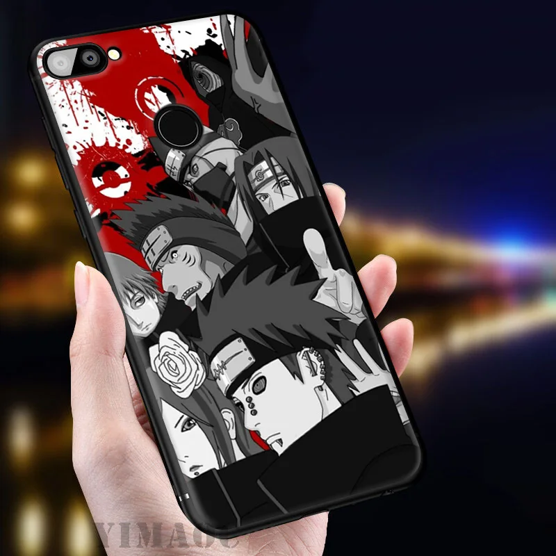 Какаши Хатаке героя аниме Наруто мягкий чехол для huawei Honor вид 20 10 8X8 8C 6A 7A 7X 7C Lite рro Y9
