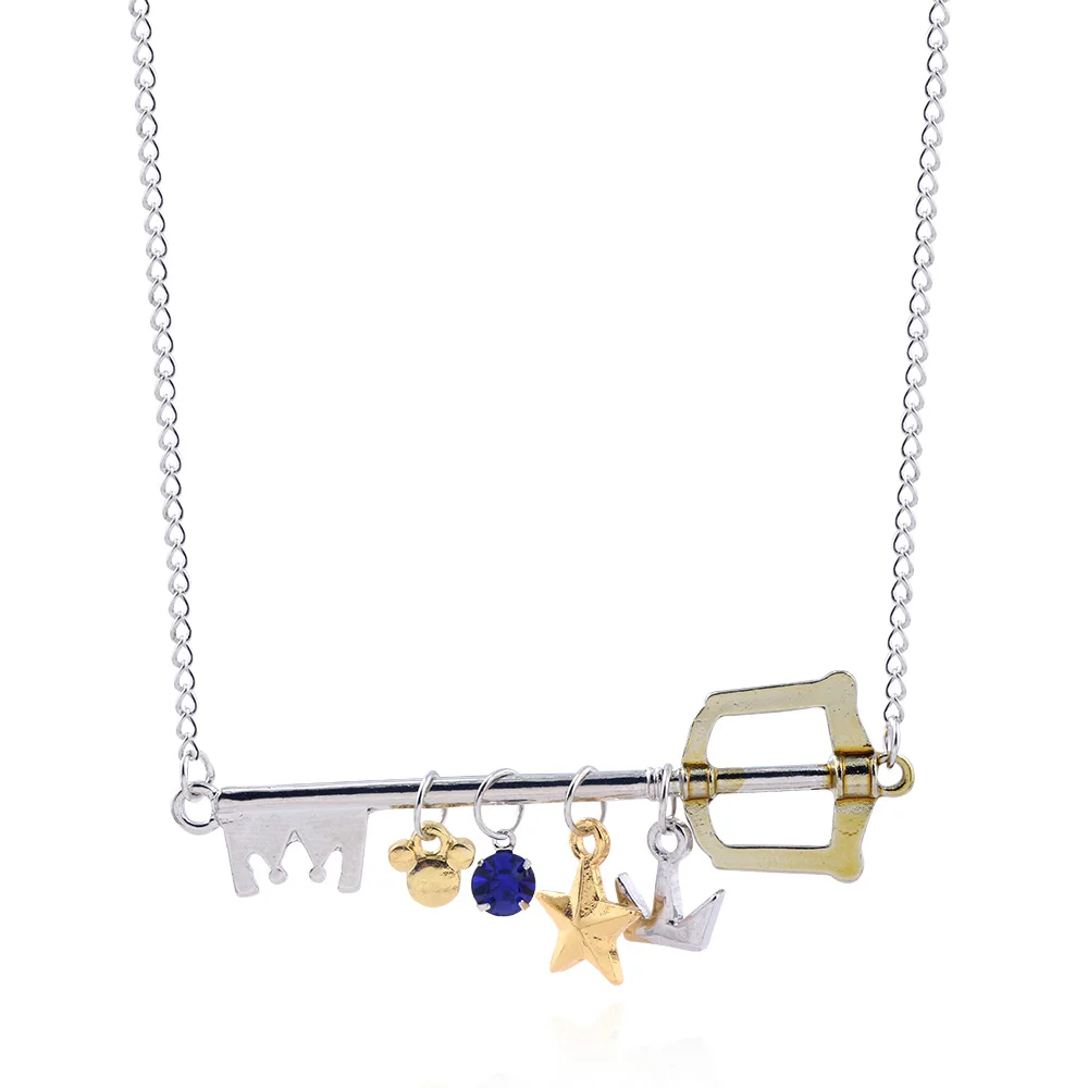 Имитация родиевого покрытия RJ Kingdom Hearts Paopu фруктовые Броши Sora Keyblade of Memories эмалированные булавки для женщин Мужская булавка для лацкана рубашка сумки значок детские подарки - Окраска металла: Имитация родиевого покрытия