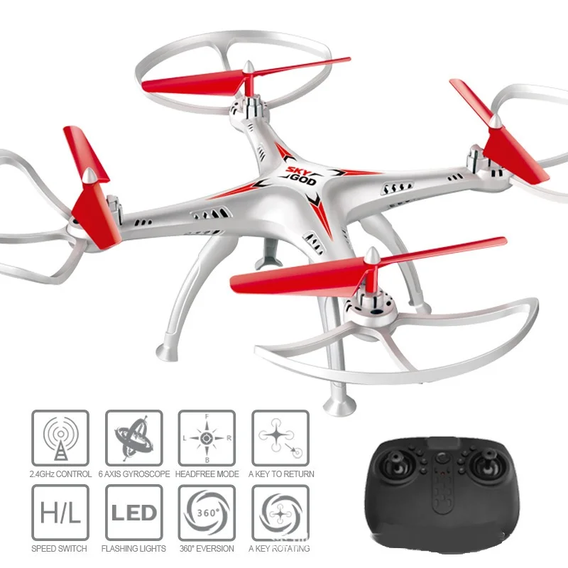 RC вертолет складной Дрон 2 4G WIFI FPV Радиоуправляемый Квадрокоптер с дистанционным