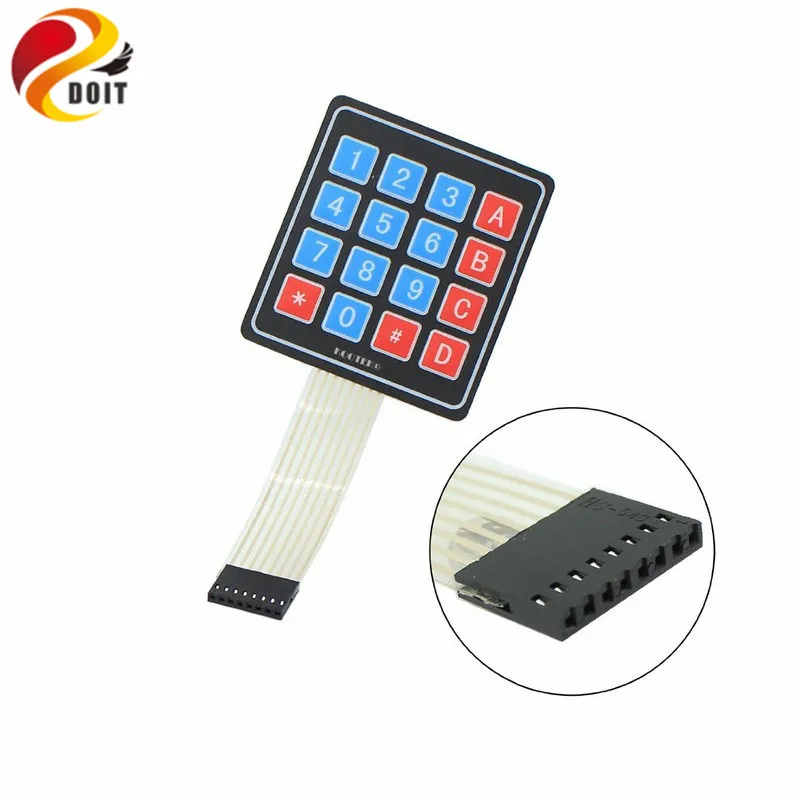 1PCS 4 * Matrix Keyboard 16 Key Membrane Switch Array Keypad For Arduino | Parts &amp Accs