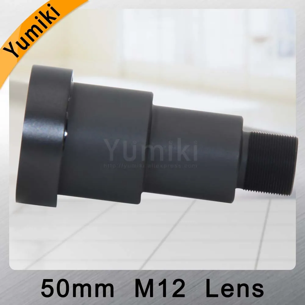 Yumiki CCTV объектив 50 мм M12* 0,5 7 градусов 1/" F1.2 CCTV MTV плата объектив для камеры видеонаблюдения