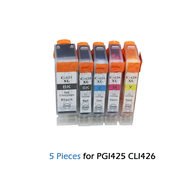 5 шт. картриджи для принтеров Canon PGI 425 CLI 426 PIXMA MG6140 G8140 MG6240 MG8240 MG5340|ink cartridge|ink cartridge for