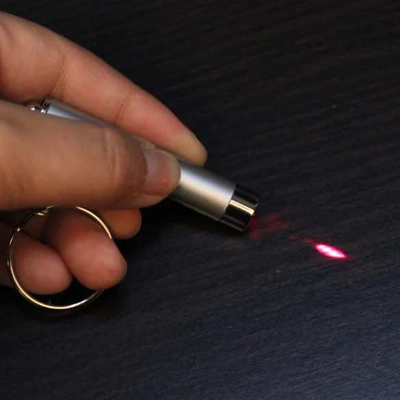 Новый мини 2в1 Лазерный фонарь светильник-вспышка портативный светодиодный