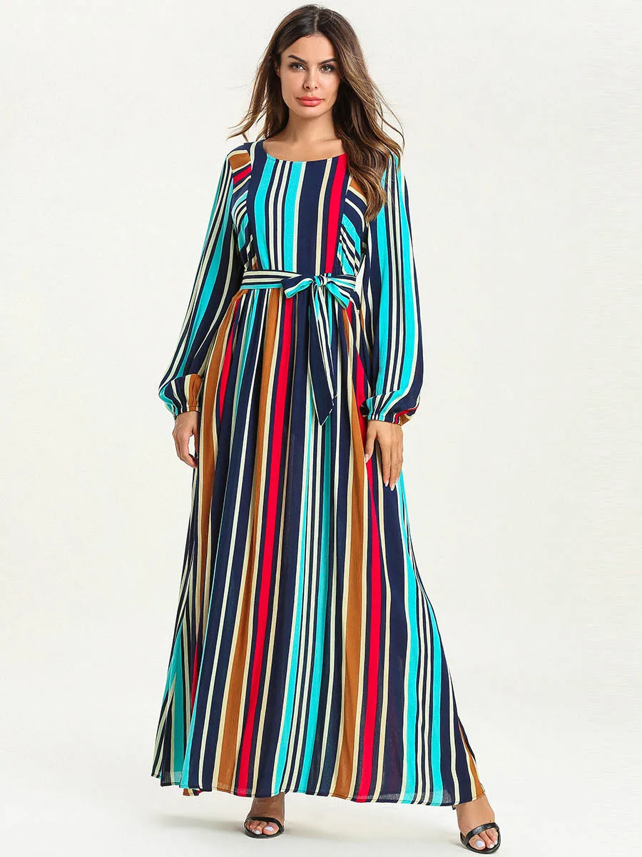 Мусульманский Арабский исламский Дубай Абая кафтан марокканский