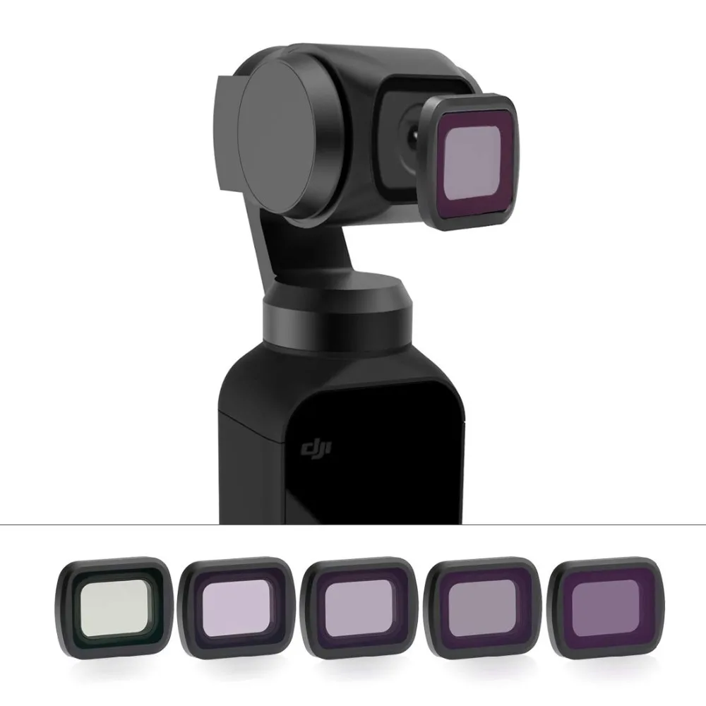 CPL фильтр для DJI Osmo Pocket 2 набор фильтров объектива камеры ND4PL/ND8PL/ND16PL/ND32PL OSMO