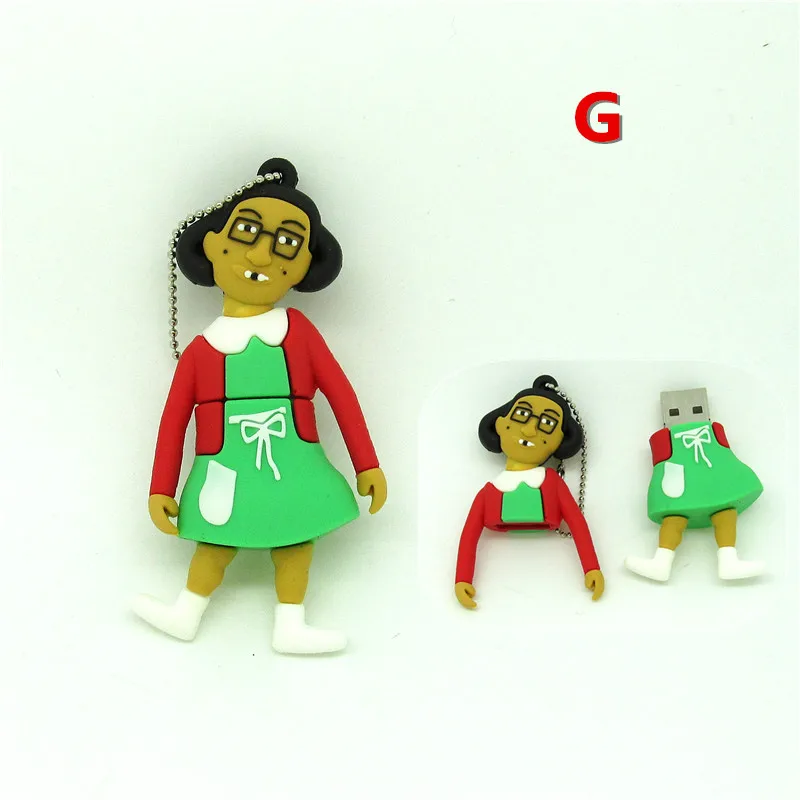 Флэш-накопитель серии Funny girl & boy usb карта памяти для большого пальца