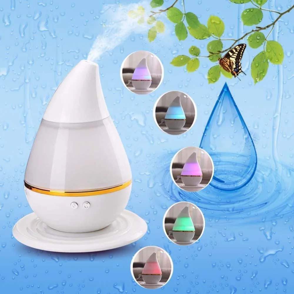 Светодиодный 7 видов цветов ультразвуковой увлажнитель воздуха для автомобиля