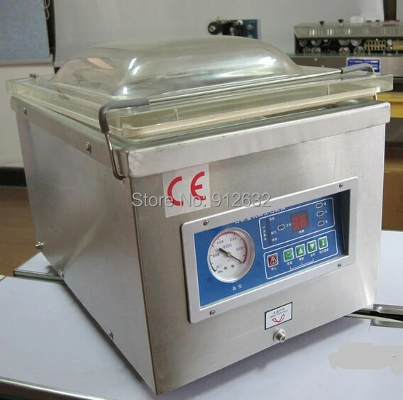 304 из нержавеющей стали Малый настольная вакуумная упаковочная машина пищевой