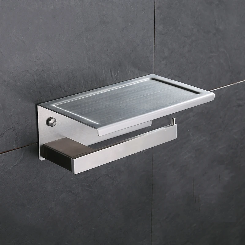 Бесплатная доставка новинка держатель бумаги из нержавеющей стали для ванной