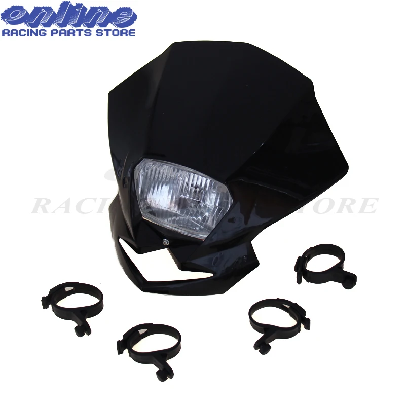 Фара головного света для мотоцикла H4 Yamaha WR 125 250 WRF DT XT TTR YZ YZF |