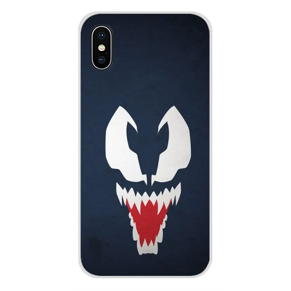 Мягкий прозрачный чехол Venom 2018 фильм Том Харди для Apple iPhone X XR XS MAX 4 4S 5 5S 5C SE 6 6S 7 8 Plus