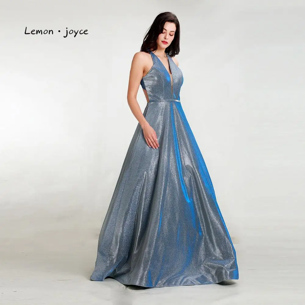 Lemon joyce элегантные платья для выпускного вечера 2020 сексуальное с V образным