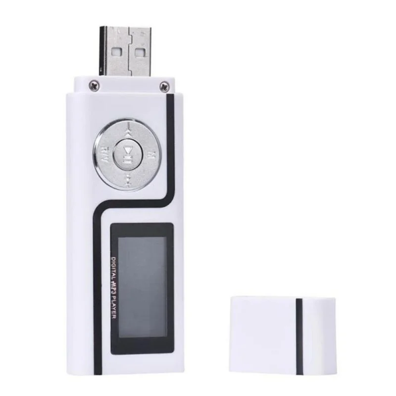 Переносная перезаряжаемая USB MP3 музыкальный плеер флэш память хранилище чистый
