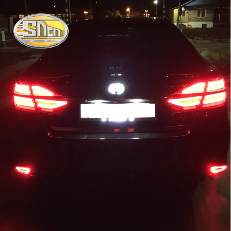 

2 pcs For Toyota Camry 2015 2016 LED car DRL Rear Bumper tail light Turning Signal lamp Brake Lights Warning lamps