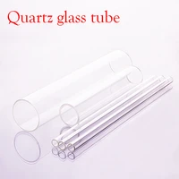 1 pcs quartz glass tubeo d 80mmthk 3mmfull length 200mm250mm300mm700mmhigh temperature resistant glass tube