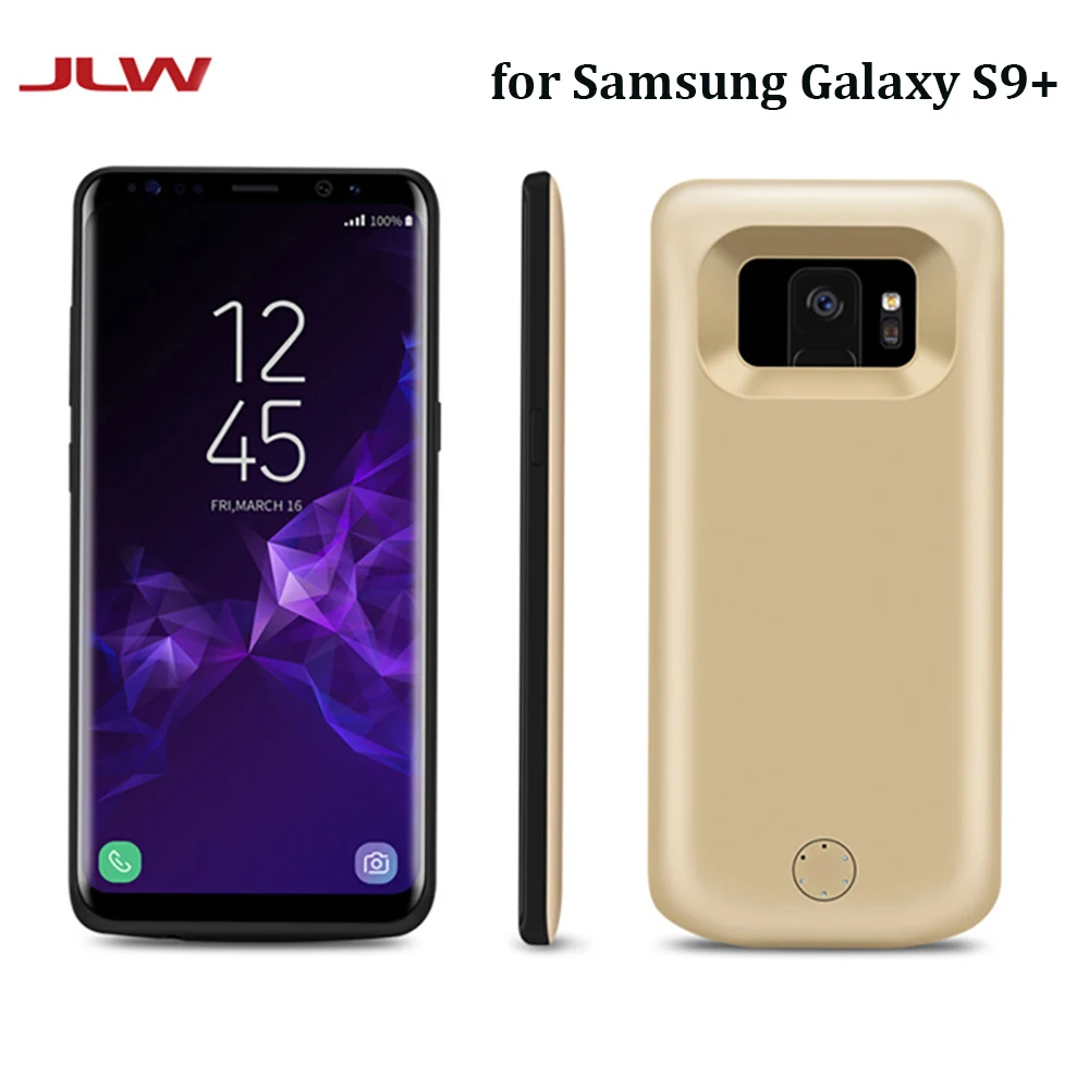 JLW 6000 мАч Батарея Зарядное устройство чехол для samsung Galaxy S9 плюс внешнего