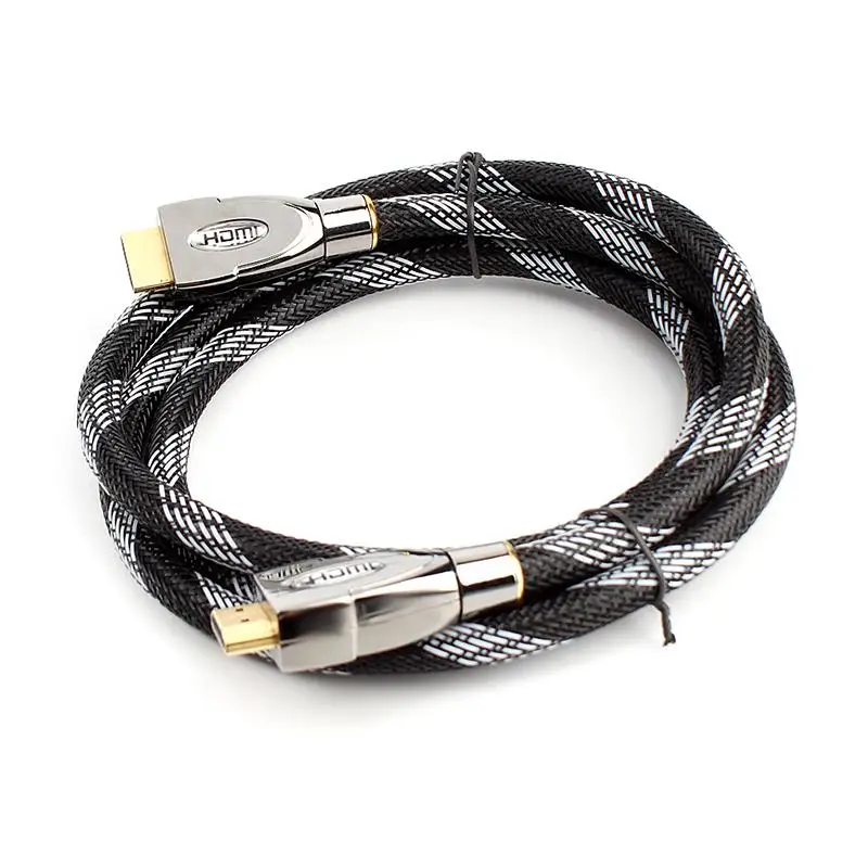 Горячая Распродажа HDMI совместимый кабель 2 0 в м высокоскоростной посеребренный с