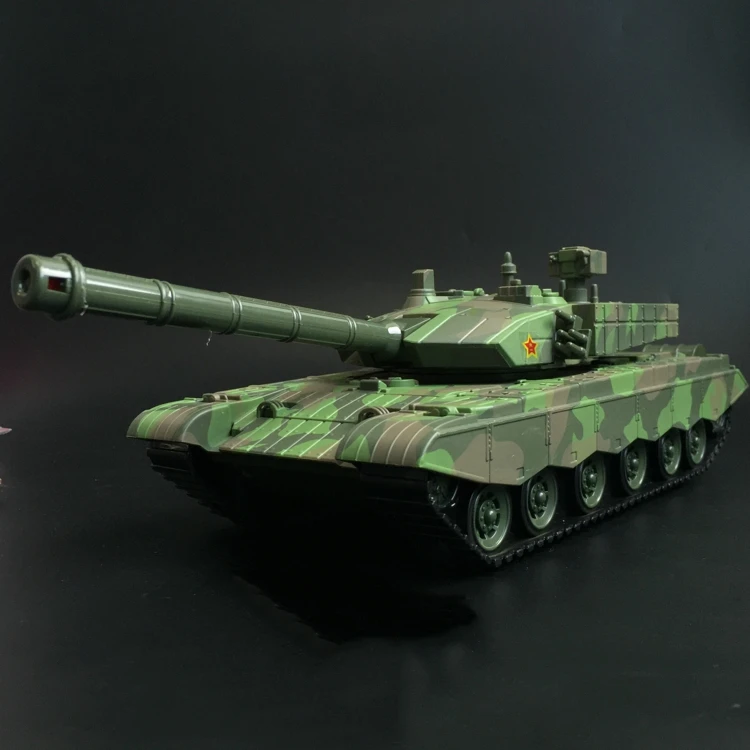 1/24 T99 инерционный танк, звук и светильник, игрушечный автомобиль, Военный танк, 2 цвета, для детей, подарок на день рождения