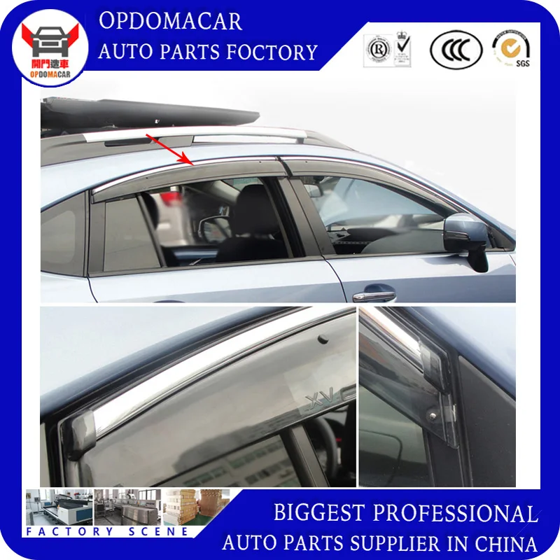 Оконный козырек для subaru XV 2012 2017 2018 12 13 14 15 16 17 18 4 шт.|Навесы и укрытия| |