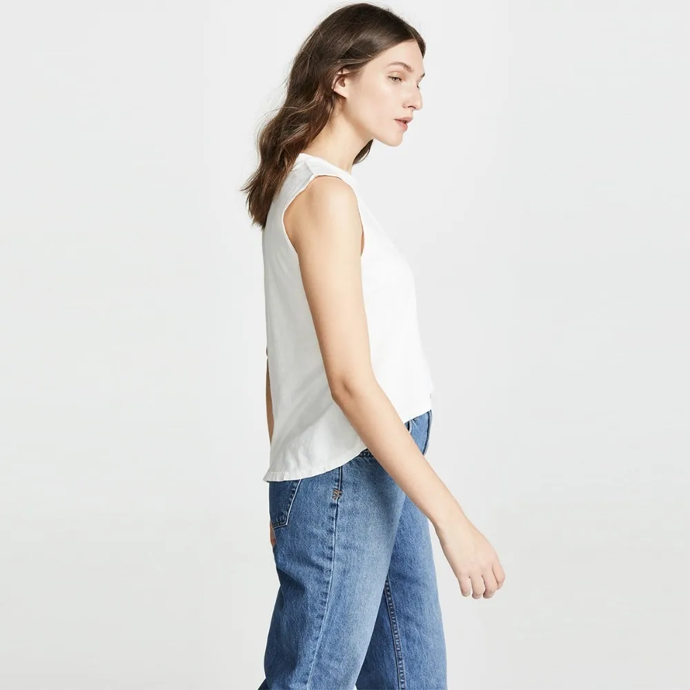 HDY Haoduoyi Femme летние модные футболки простые повседневные топы круглый воротник