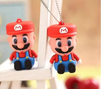 USB stick/! creativo Супер мультфильм рис Марио игры pen drive модель usd диска 8 ГБ 16 32 64 Flash Drive 2.0