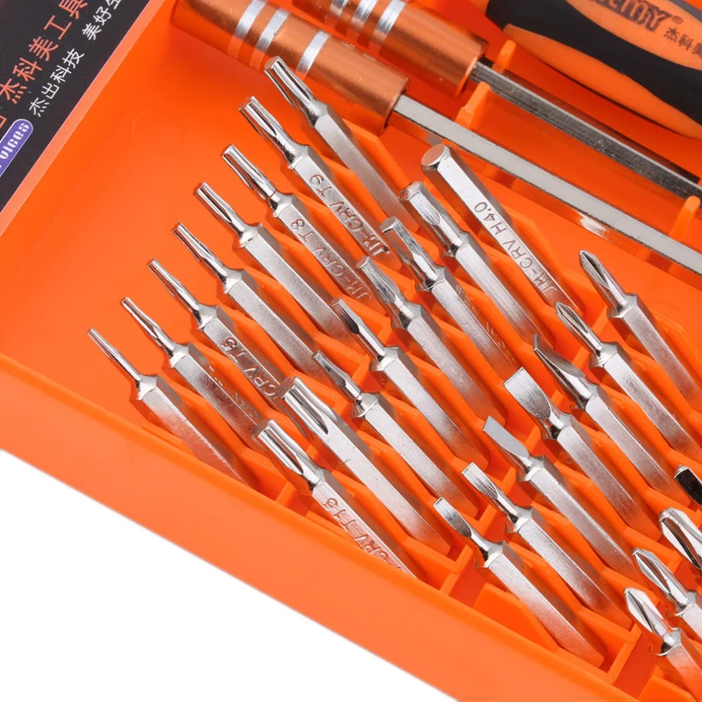 JAKEMY 31 в 1 Многофункциональный Набор отверток снесены Repair Tool Kit центров