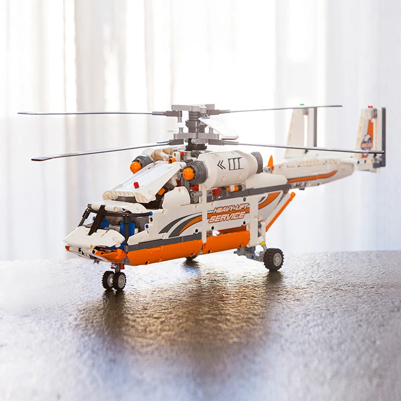 В наличии 20002 техническая серия двойные роторы модель вертолета строительные