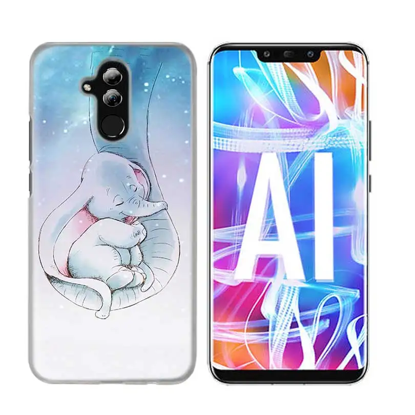 Анимация Дамбо чехол для huawei Honor P30 P20 Коврики 20 10 Y5 Y6 Y7 премьер 8A 8 S P Smart Пульс наслаждаться 9 s Lite Pro Fundas