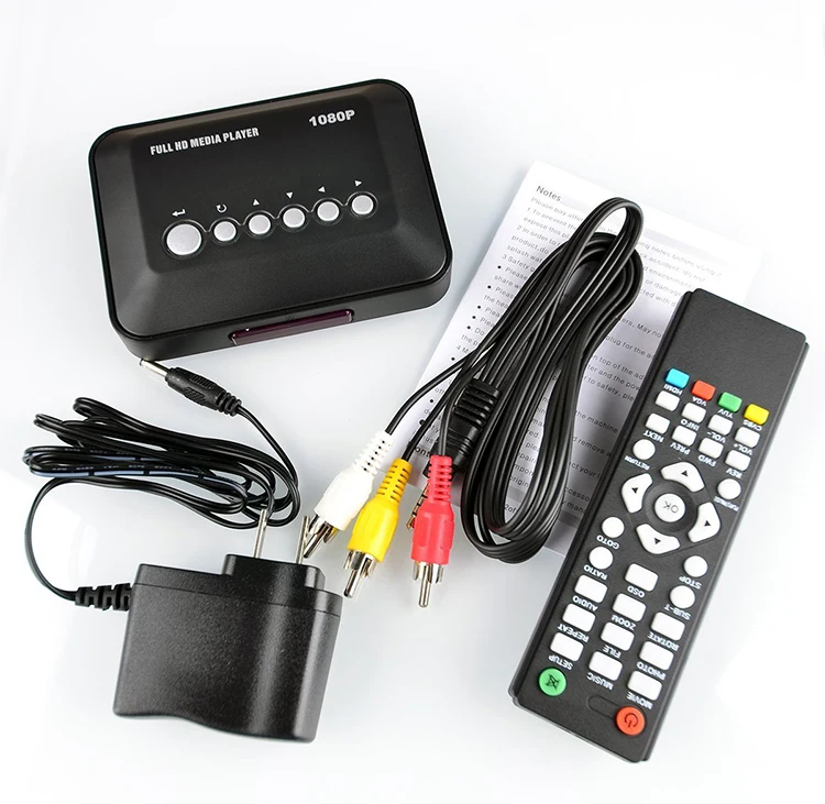 Новый медиаплеер Full HD Mini 1080P мультимедийный плеер медиа бокс с поддержкой USB SD/MMC в
