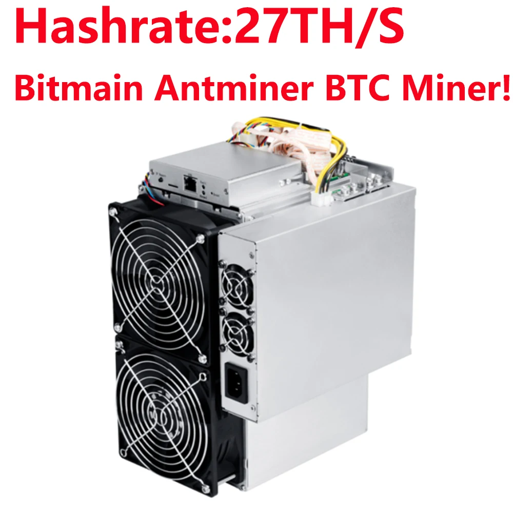 Bitmain Newest 7nm BTC BCH/BCC Miner! AntMiner S15 27T SHA-256 Miner with APW8 PSU Asic | Компьютеры и офис