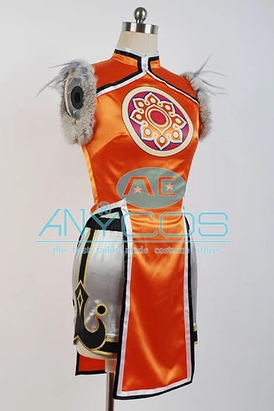 Tekken 6 карнавальный костюм Лин платье бренда Xiaoyu + шорты для маленькой девочки