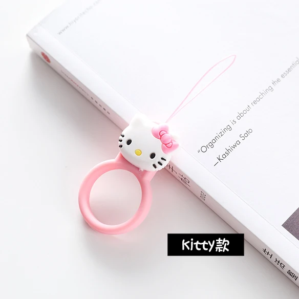 Рисунок Hello Kitty брелок мультфильм пряжки мобильный телефон кольцо короткие кулон