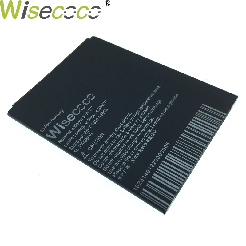 WISECOCO в наличии высокое качество новый оригинальный аккумулятор 3000 мАч для Black Fox