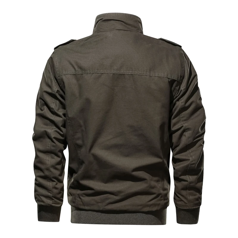 MANTLCONX 6XL военная куртка мужская зимняя повседневная Толстая термо-пальто армейская куртка пилота куртка-карго ВВС ветровка Pakas