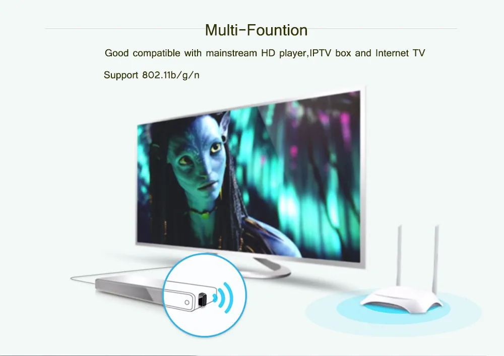 TP LINK Wifi антенна беспроводной адаптер 150 Мбит/с сетевая карта TL-WN725N Мини USB портативный Wi-Fi приемник и передатчик мягкий AP