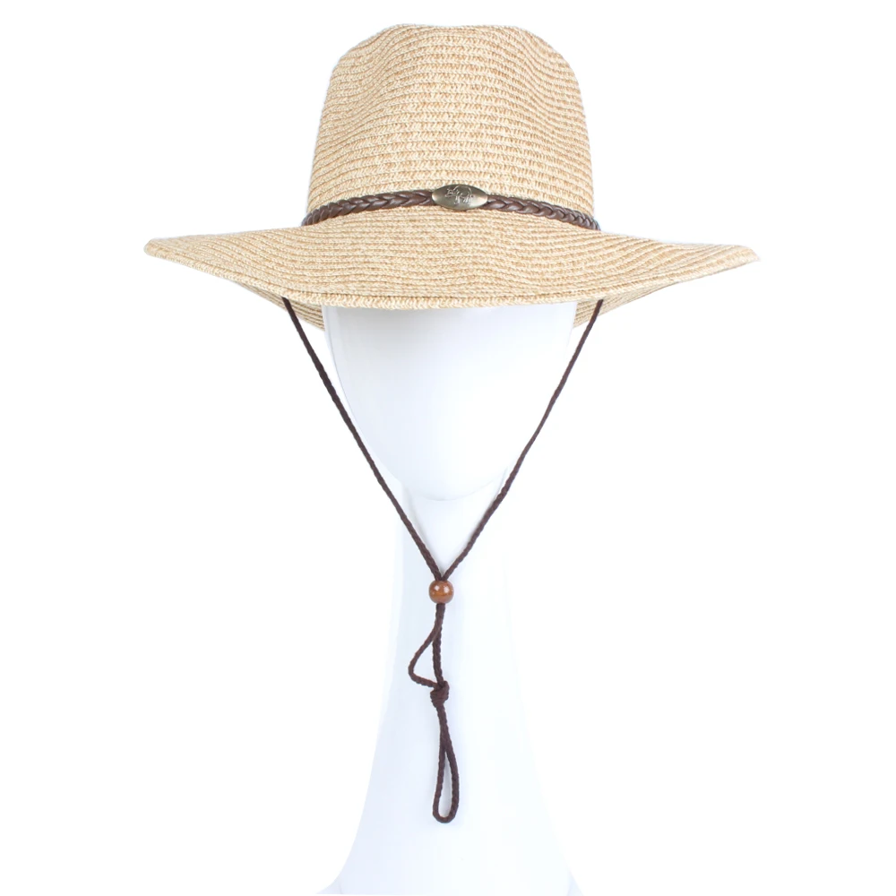 

Difanni ковбойские кепки, солнцезащитные шапки для пары, Sombreros Vaquero, Повседневная Панама, соломенная шляпа с широкими полями, Пляжная фетровая ш...