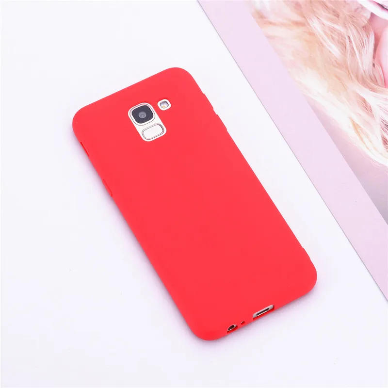 Цвет матовый чехол для samsung Galaxy A10 A20 A30 A40 A50 J3 J5 J7 J1 A6 A8 A7 J6 J4 Plus J2 A40 A50 силиконовый чехол