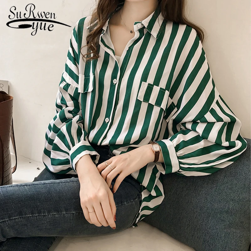 Blusas mujer de moda 2018 женская блузка рубашка Повседневная рабочая одежда с длинными