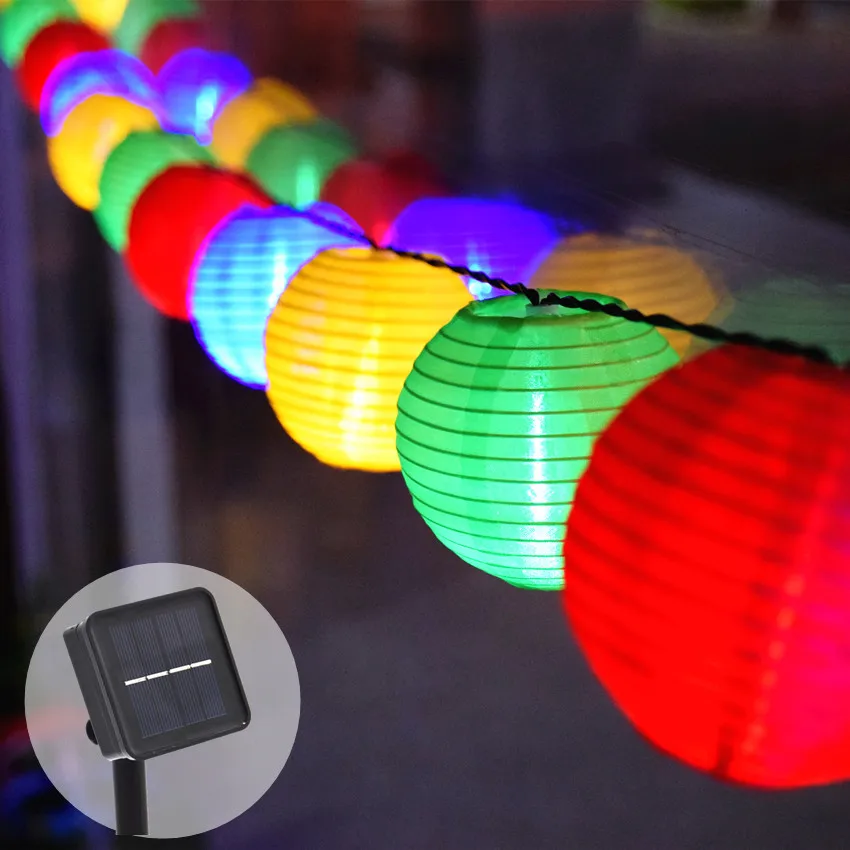 20 LED солнечный светильник рождественские свитеры с Солнечная приведенная в
